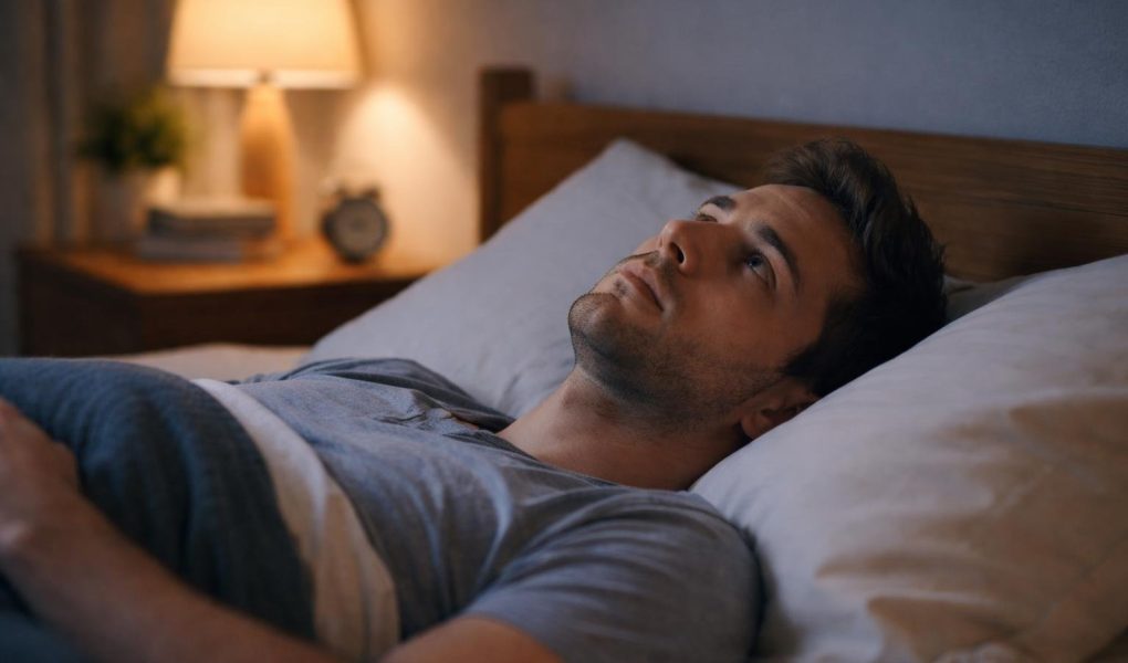 personne-lit-preoccupe-lampe-chevet