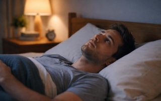 personne-lit-preoccupe-lampe-chevet