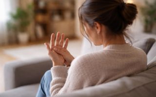 personne-assise-canape-main-inquietude