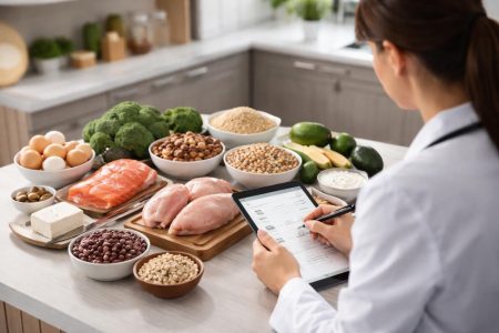 table-aliments-proteines-nutritionniste-tablette