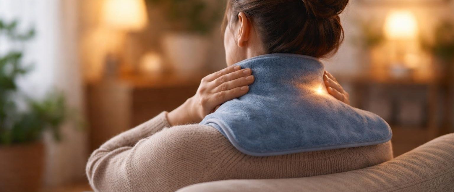 personne-assise-coussin-chauffant-ambiance-paisible
